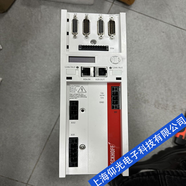倍福(BECKHOFF)伺服驅動器上電報警故障代碼FD04維修